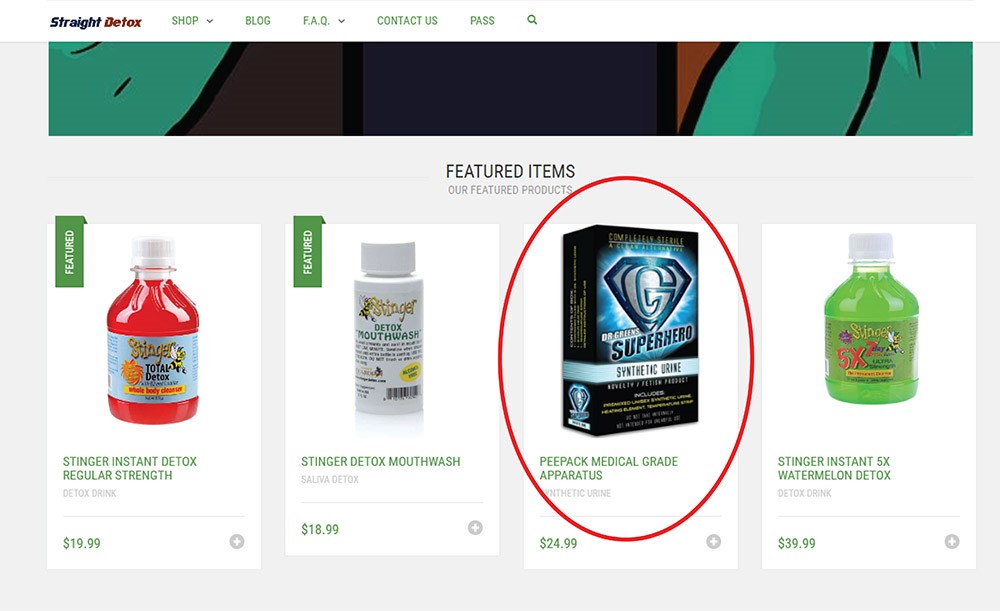 Synthetic Urine Instant Drug Test Johnson Ranch Roseville CA